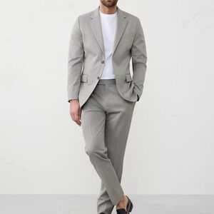 Banana Republic Light Gray Suit Set